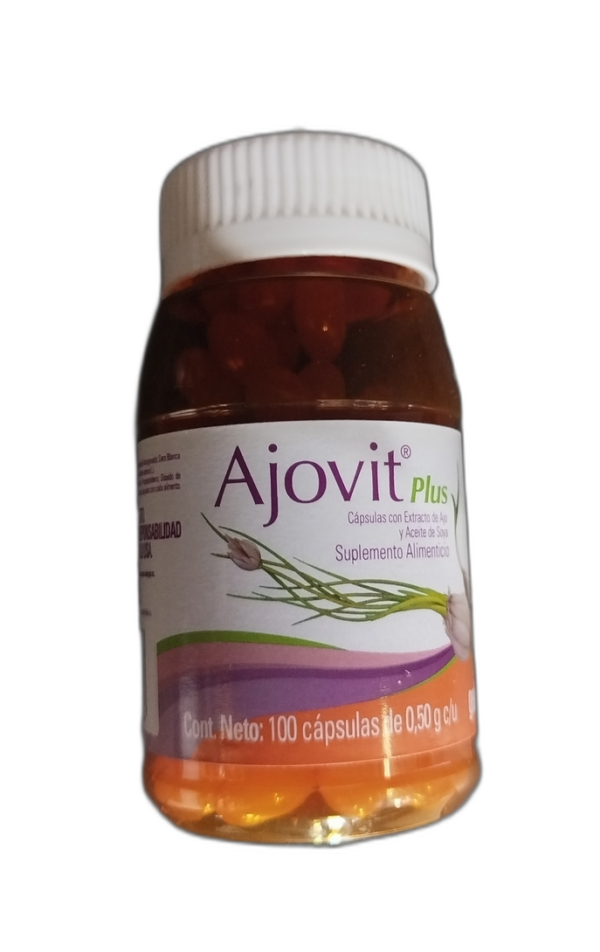 AJOVIT PLUS C100 CAPSULAS GELCAPS