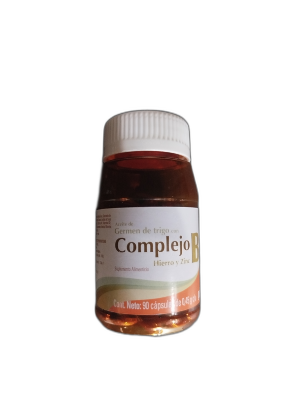 COMPLEJO B HIERRO Y ZINC C90 CAPSULAS GELCAPS