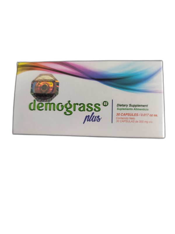 DEMOGRASS PLUS C30 CAPSULAS 500 MG CIDH