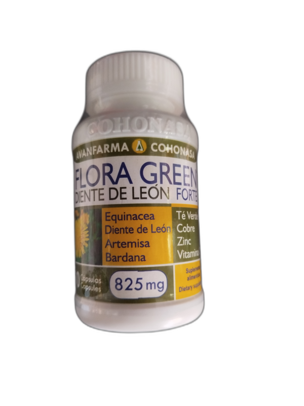 DIENTE DE LEON FLORA GREEN FORTE COHONASA 60 CAPS