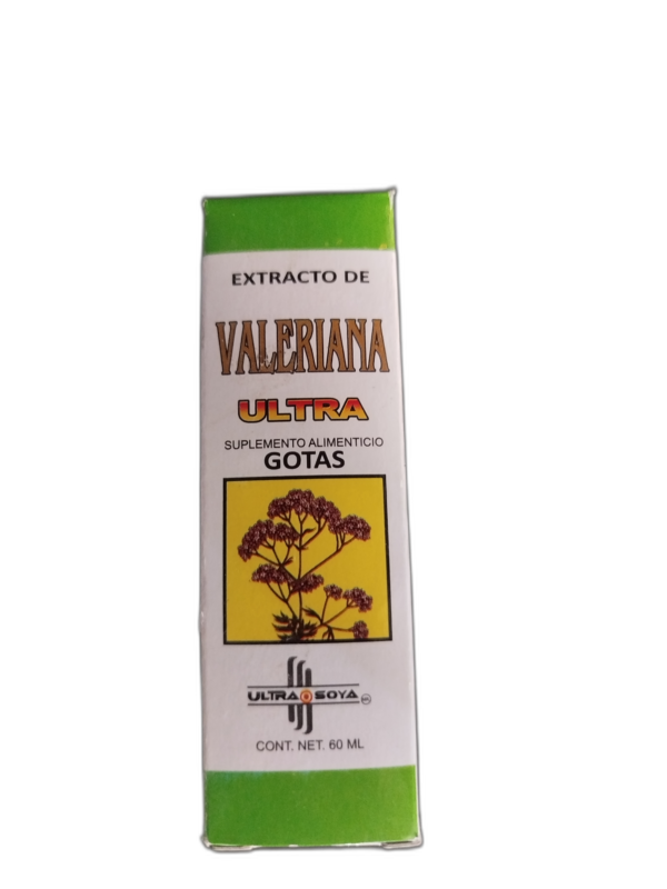 EXTRACTO DE VALERIANA C60 ML ULTRA SOYA