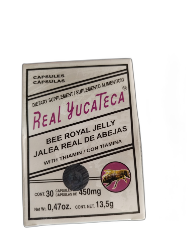 JALEA REAL YUCATECA C30 CAPSULAS 450 MG