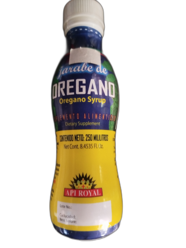 JARABE DE OREGANO C250 ML API ROYAL