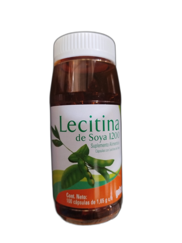 LECITINA DE SOYA 1200 C100 CAPSULAS GELCAPS