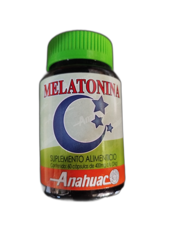 MELATONINA C60 CAPSULAS DE 400MG ANAHUAC