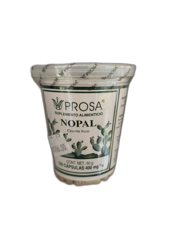 NOPAL 150 CAPSULAS 400MG PROSA