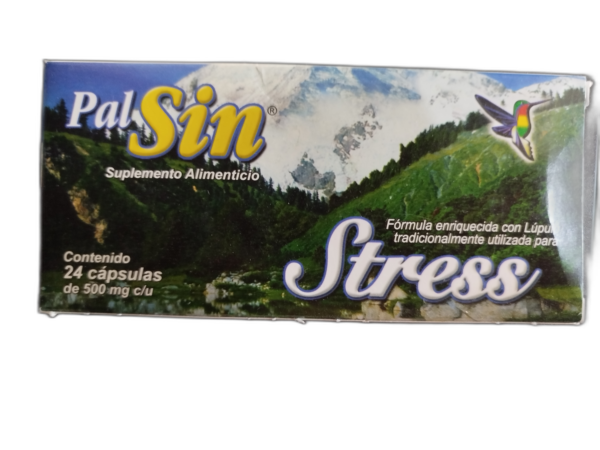 PAL SIN STRESS C24 CAPSULAS 500MG MEDICAMENTOS NATURALES