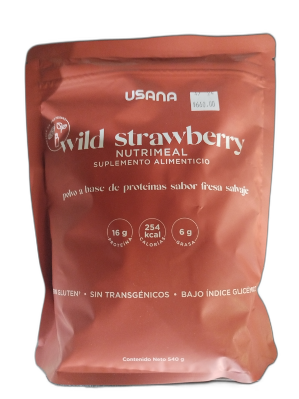 POLVO DE FRESA SALVAJE NUTRIMEAL 540G USANA