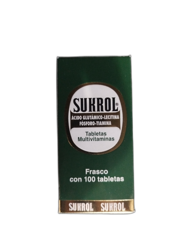 SUKROL VERDE C 100 TABLETAS FARMAMEDICA